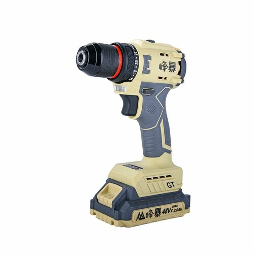 FengBao аккумуляторная дрель-шуруповерт 8210 21В без АКБ без ЗУ в кейсе 3600₽