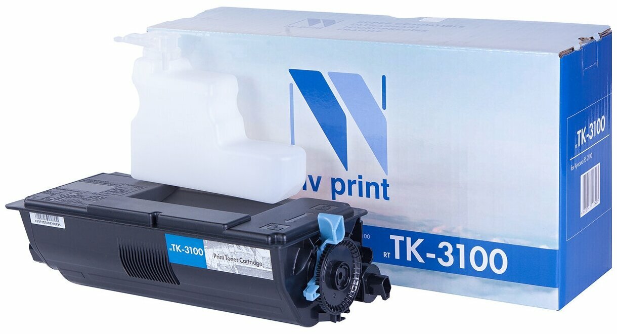 Картридж NV Print TK-3100 для Kyocera, 12500 стр, черный