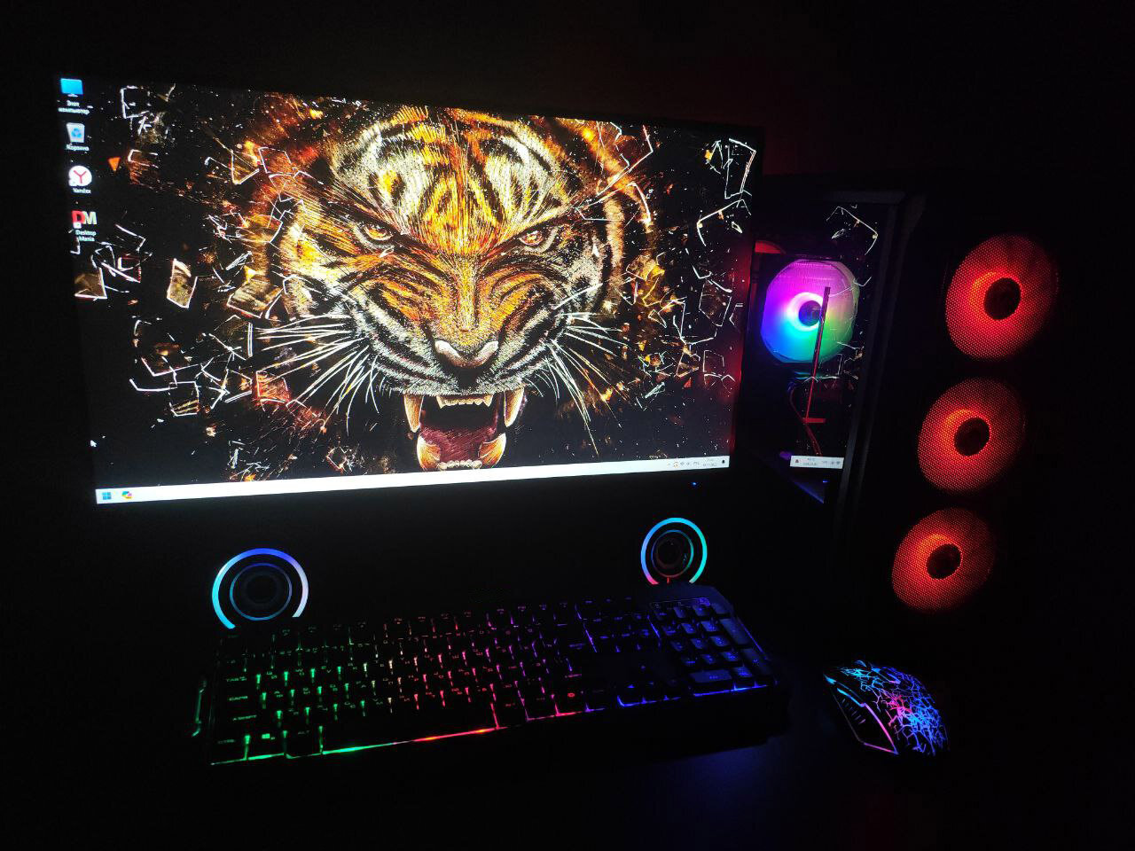 Компьютер Intel i7-2670/GTX-1660S/32 ГБ/SSD-1024 Гб/Монитор-27" — фото 1