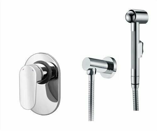 Встраиваемый комплект для биде со шлангом 100 см Wasserkraft A15356