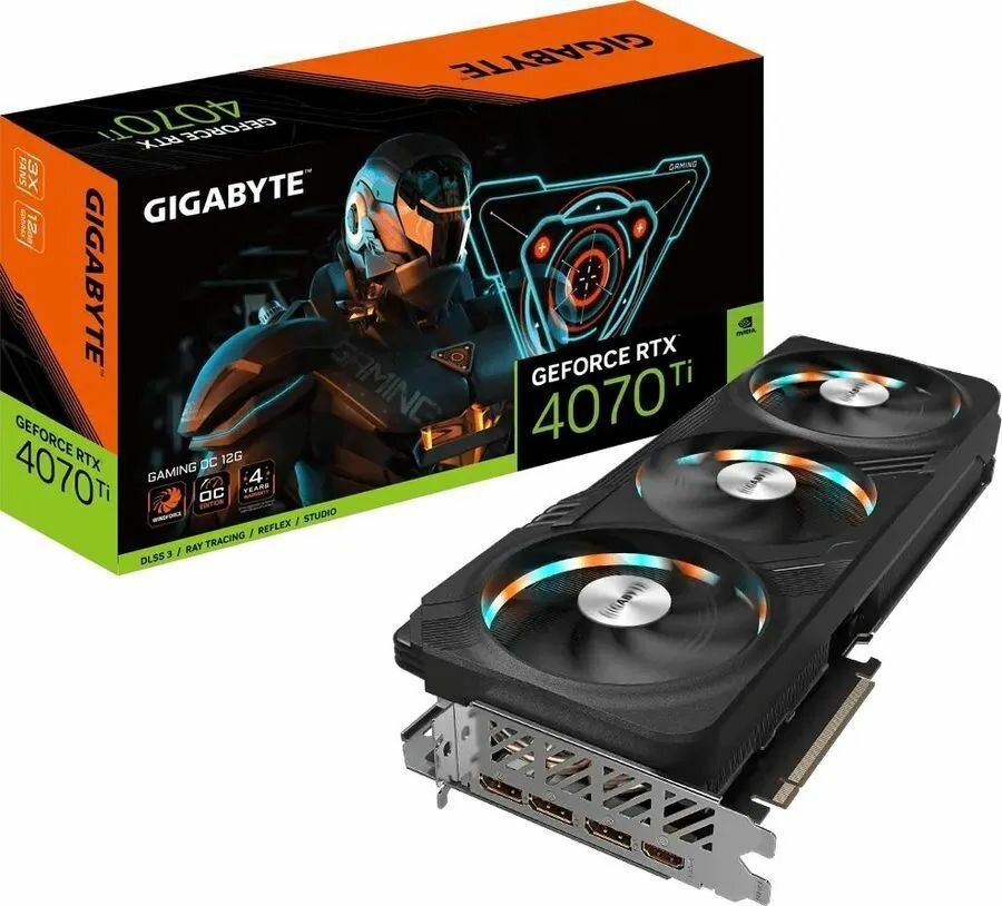 Видеокарта Gigabyte RTX4070Ti GAMING 12GB (312565)