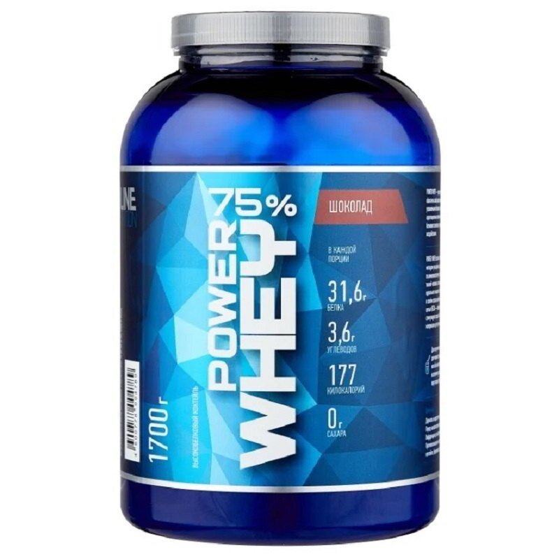 Сывороточный протеин Power Whey 1700 гр (R-Line Sport Nutrition) Шоколад