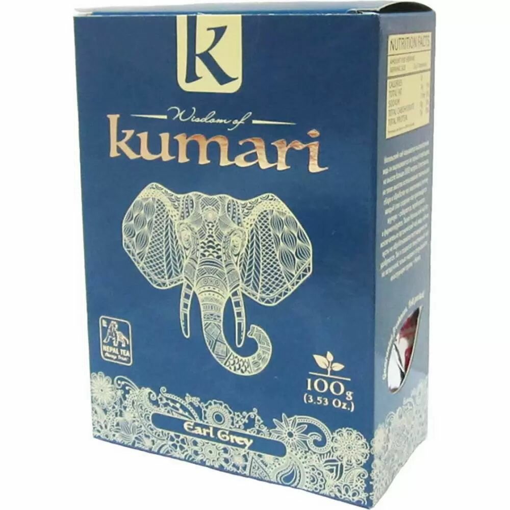 "Wisdom of Kumari" черный чай с ароматом Бергамота 200гр Earl Grey