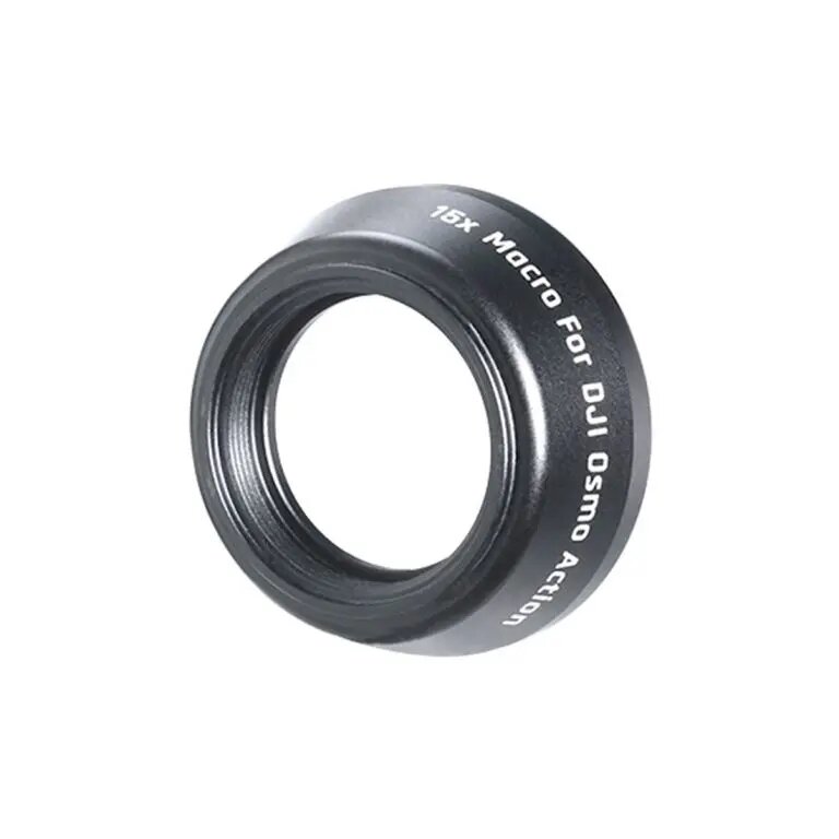 Объектив FEICHAO 35 мм 180 градусов для OSMO Action 1, 15X Macro Lens