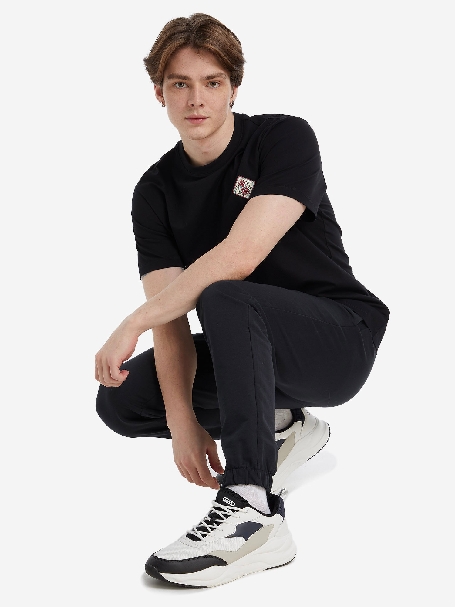 Брюки GSD, размер 50, черный — фото 1