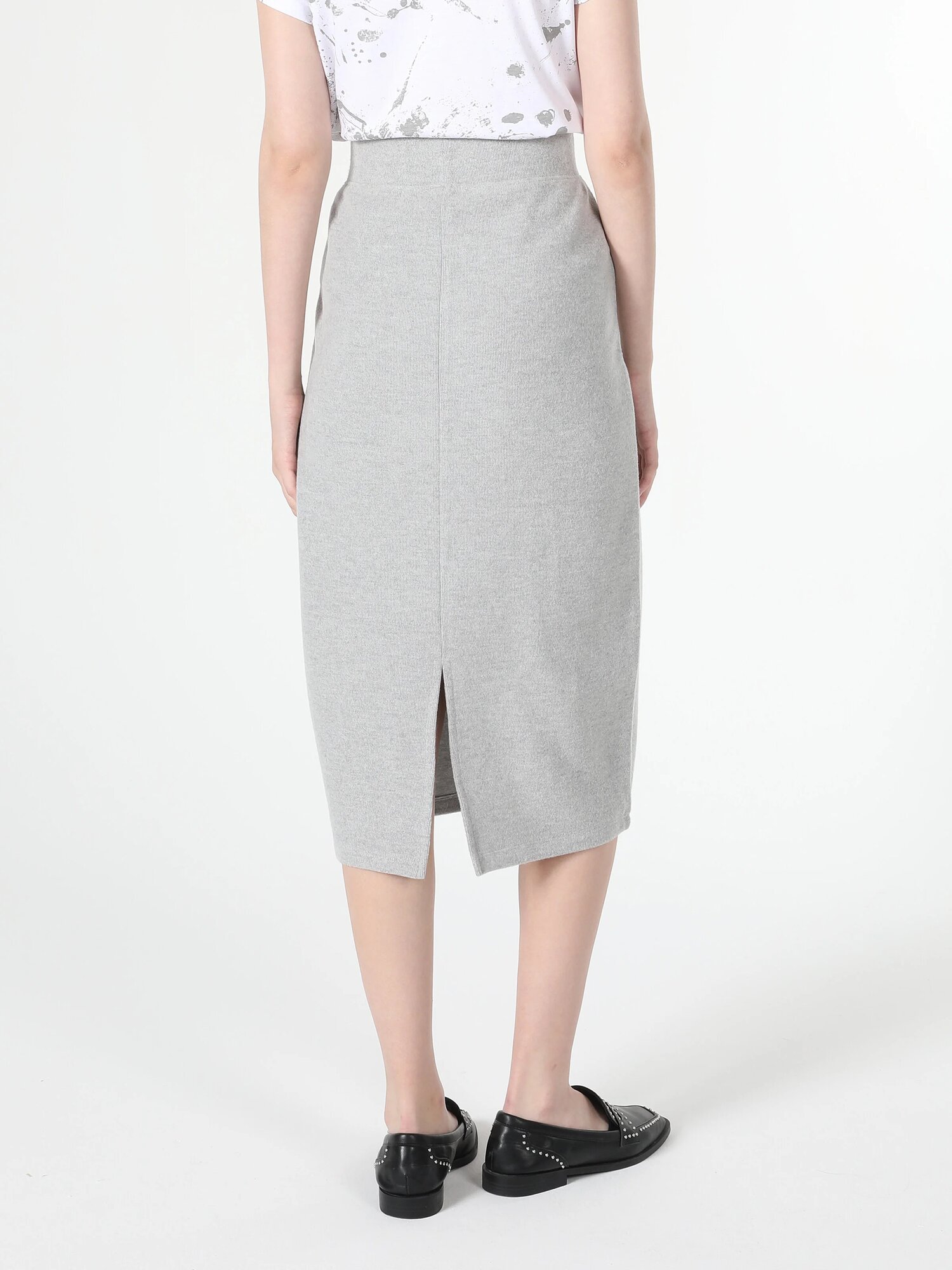 Юбка COLIN'S Slim Fit, размер XS, серый — фото 1