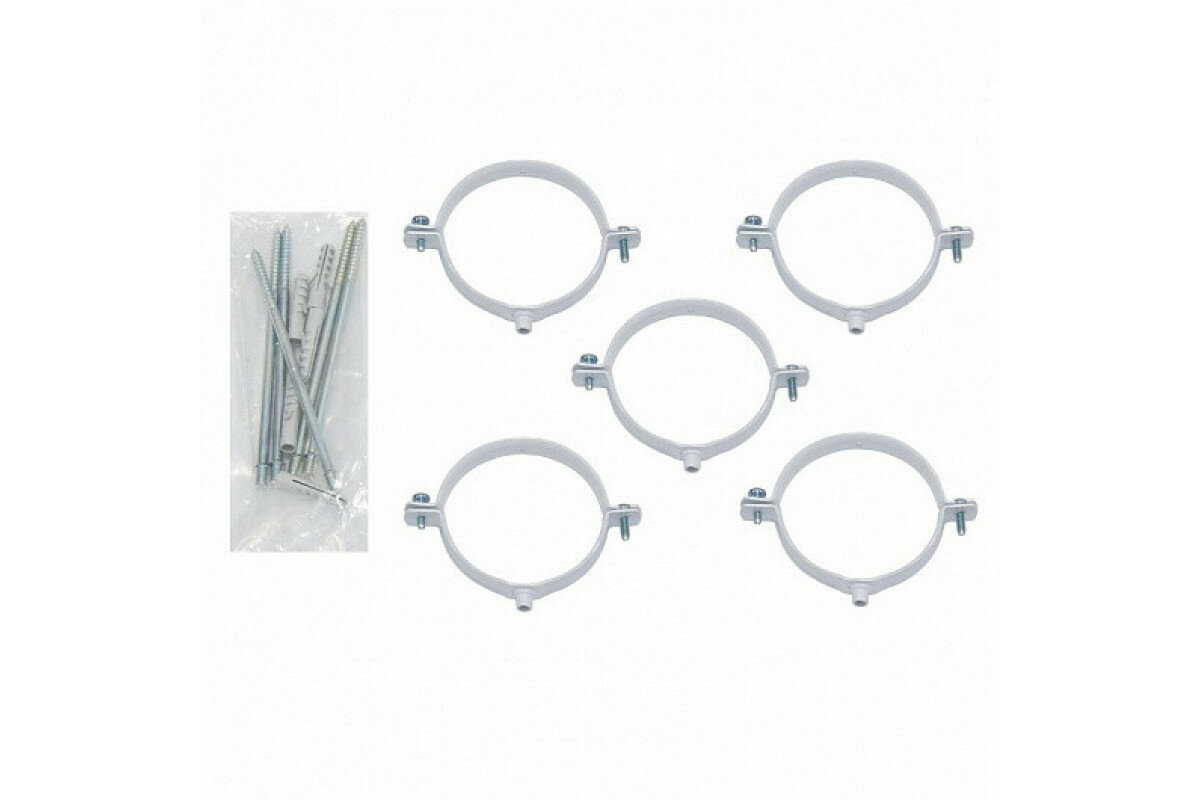 Хомуты для крепления труб DN 80 (5шт)