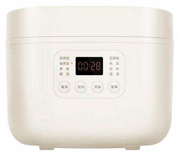 Электрическая рисоварка Mijia Rice Cooker N1 3L (MFB13A0) Cream White