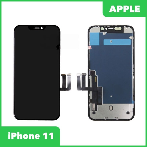 LCD дисплей для Apple, iPhone 11, Оригинал с тачскрином, черный