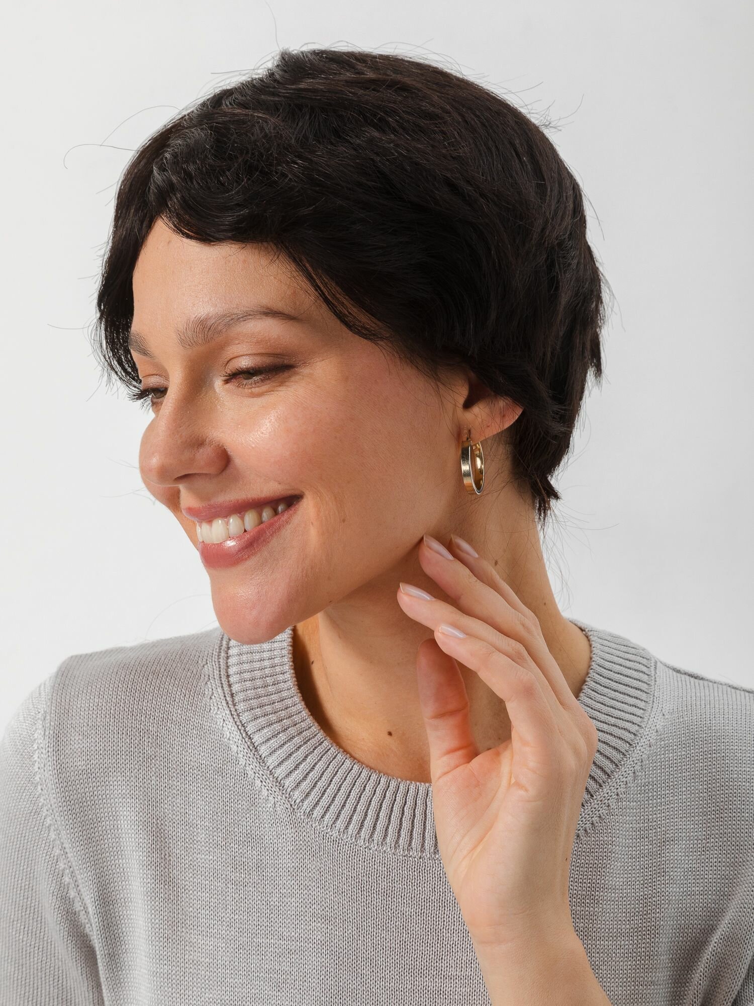 Парик женский из натуральных волос, короткий — фото 1