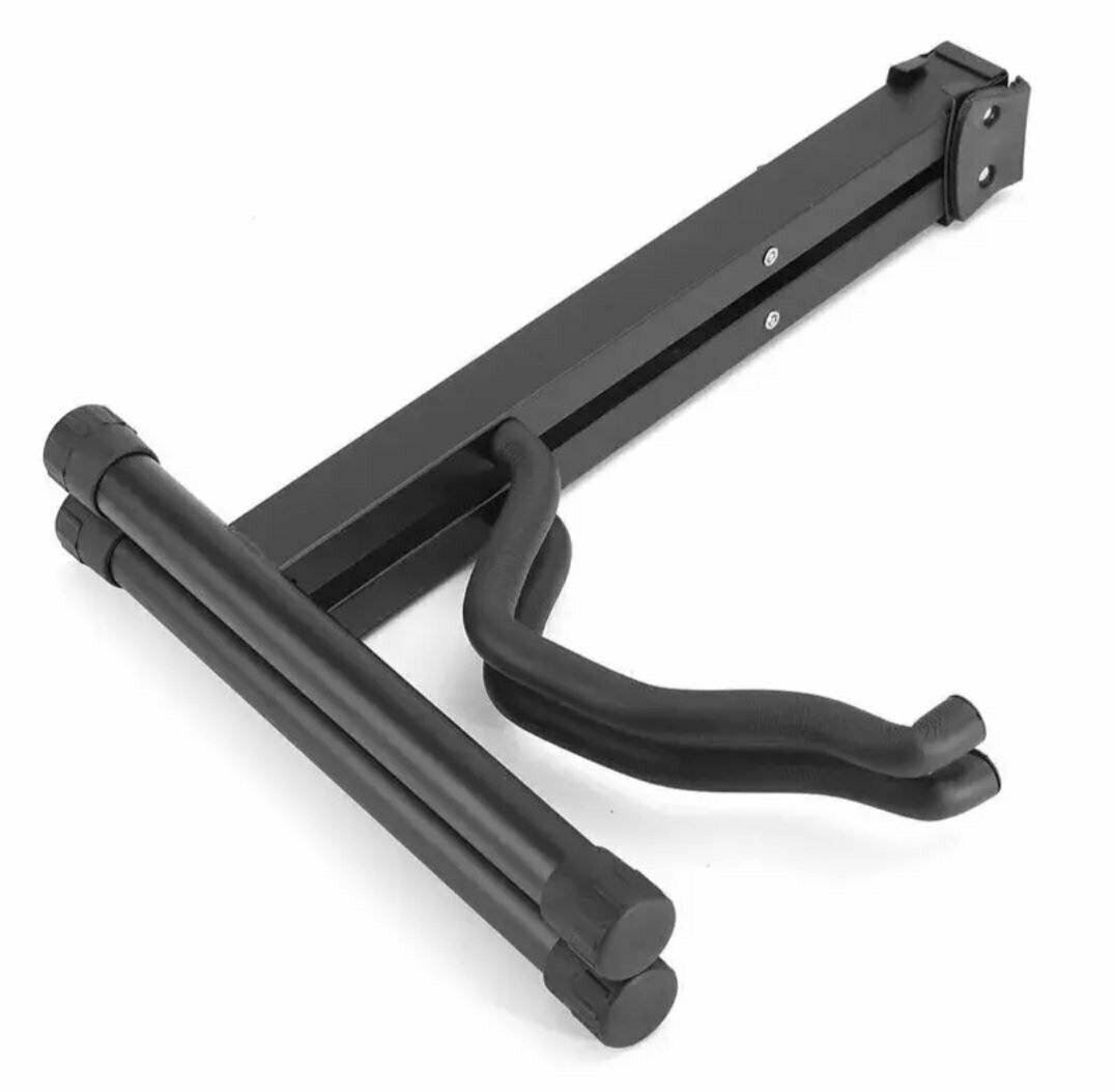 Стойка для гитары PF-C10, напольная, прорезиненный держатель, металл, черный — фото 1