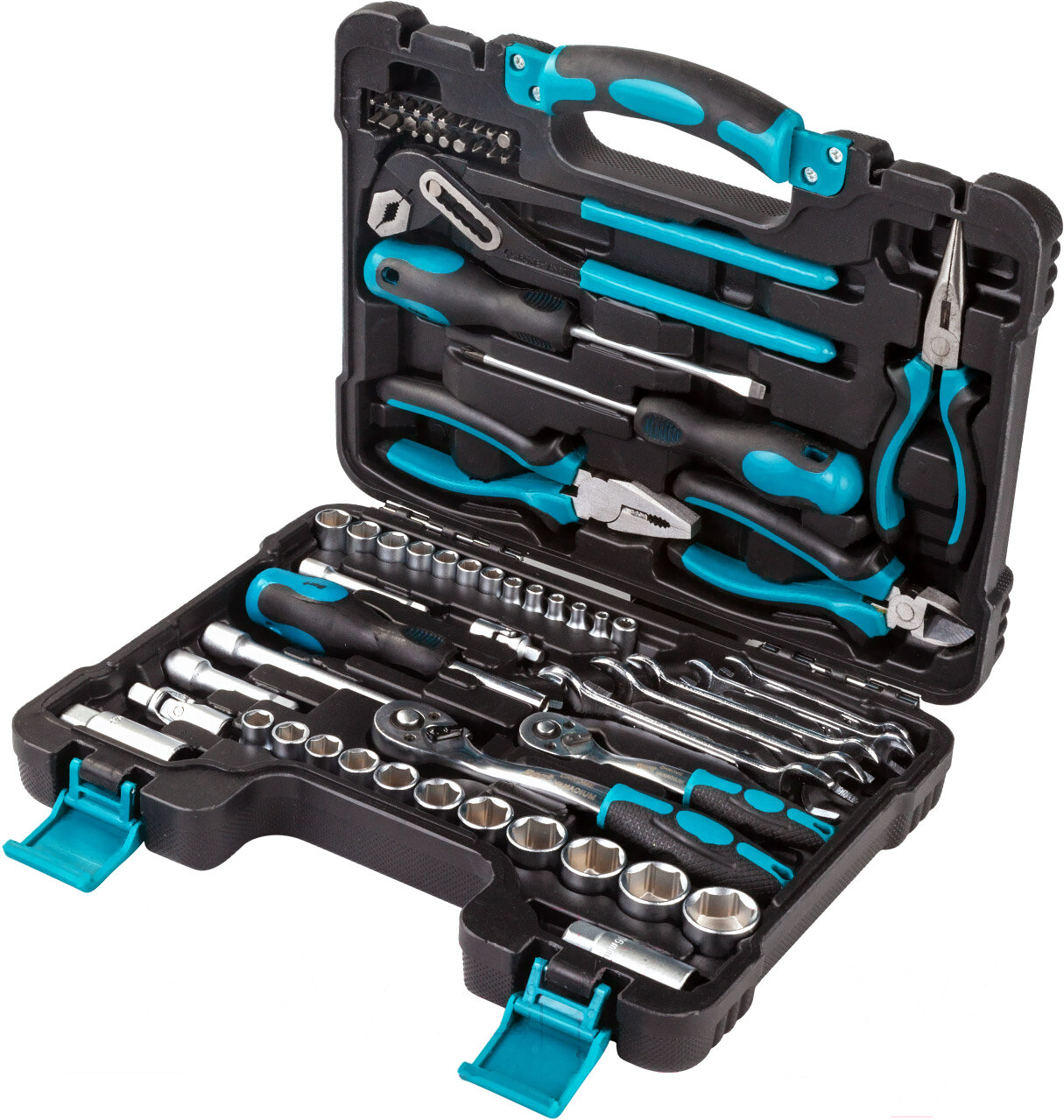 Набор инструментов BORT BTK-65, 65 предметов [91279187] - фото №1