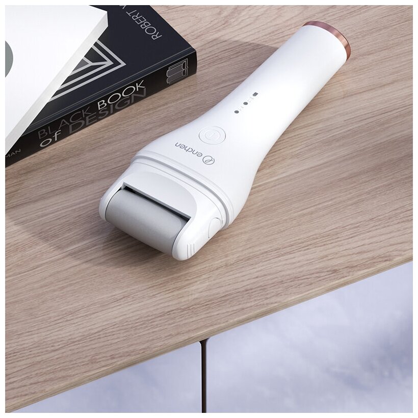 Картинки Электрическая роликовая пилка для педикюра Enchen Rock / 3 насадки