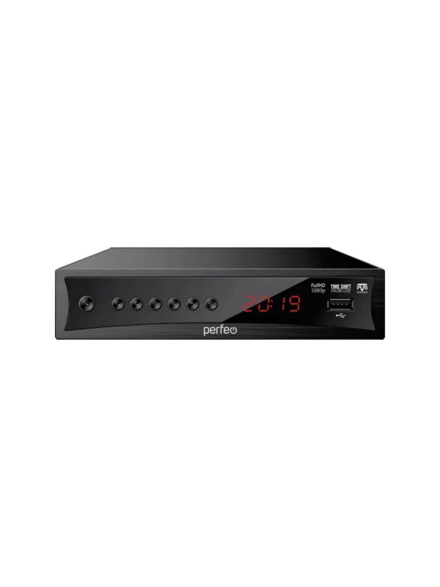 Приставка для цифрового ТВ Wi-Fi, IPTV, HDMI, 2 USB PF_A4413