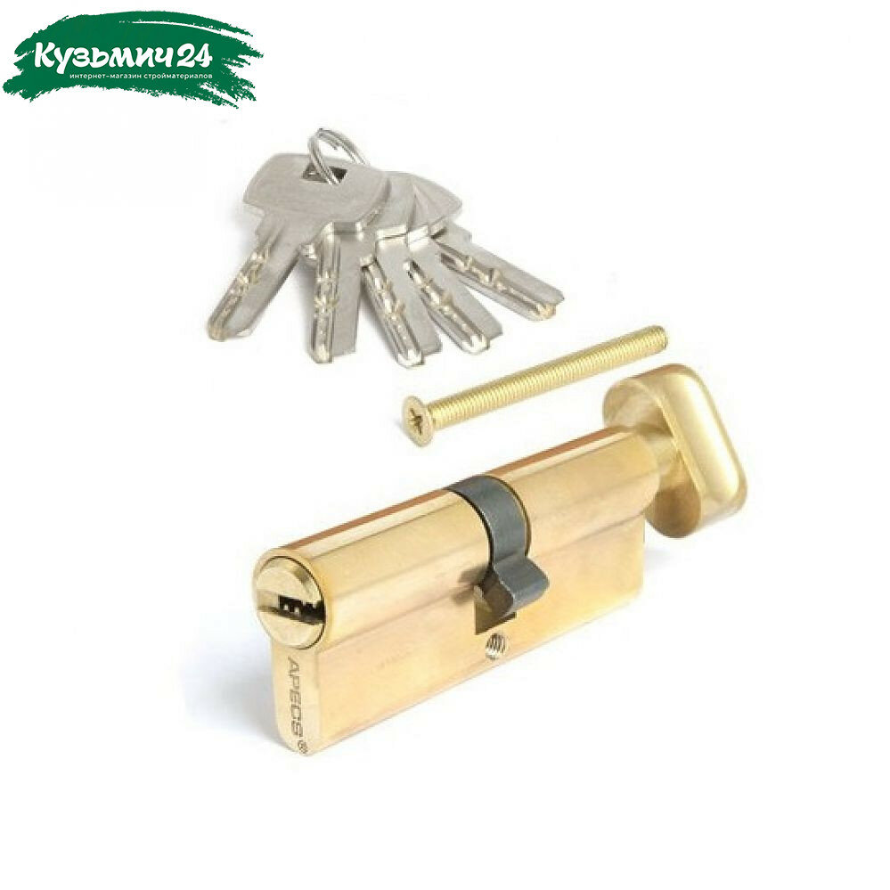 Цилиндровый механизм APECS SC-M80-Z-C-G