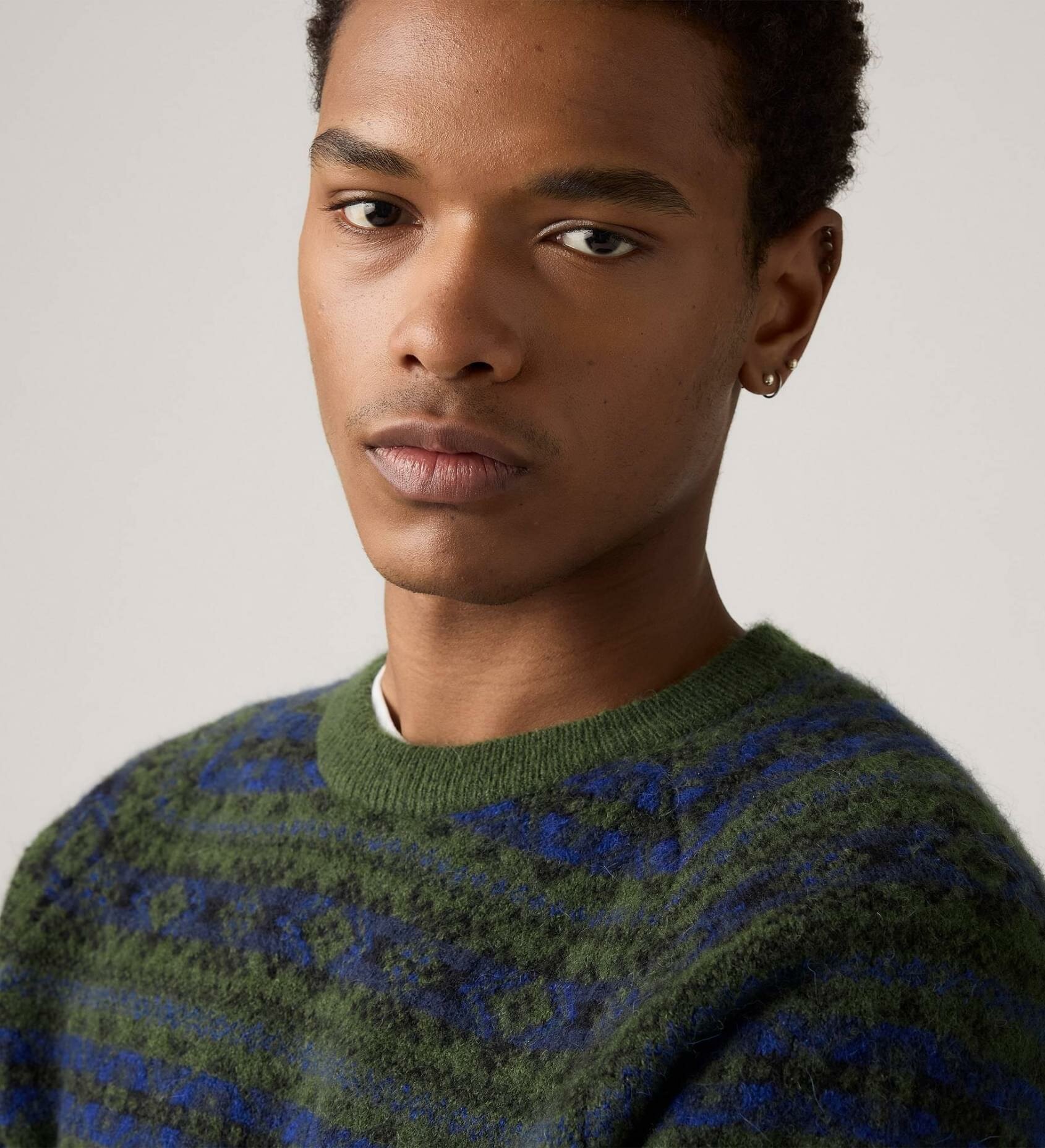 Свитер Levi's, размер L, , мультиколор — фото 1