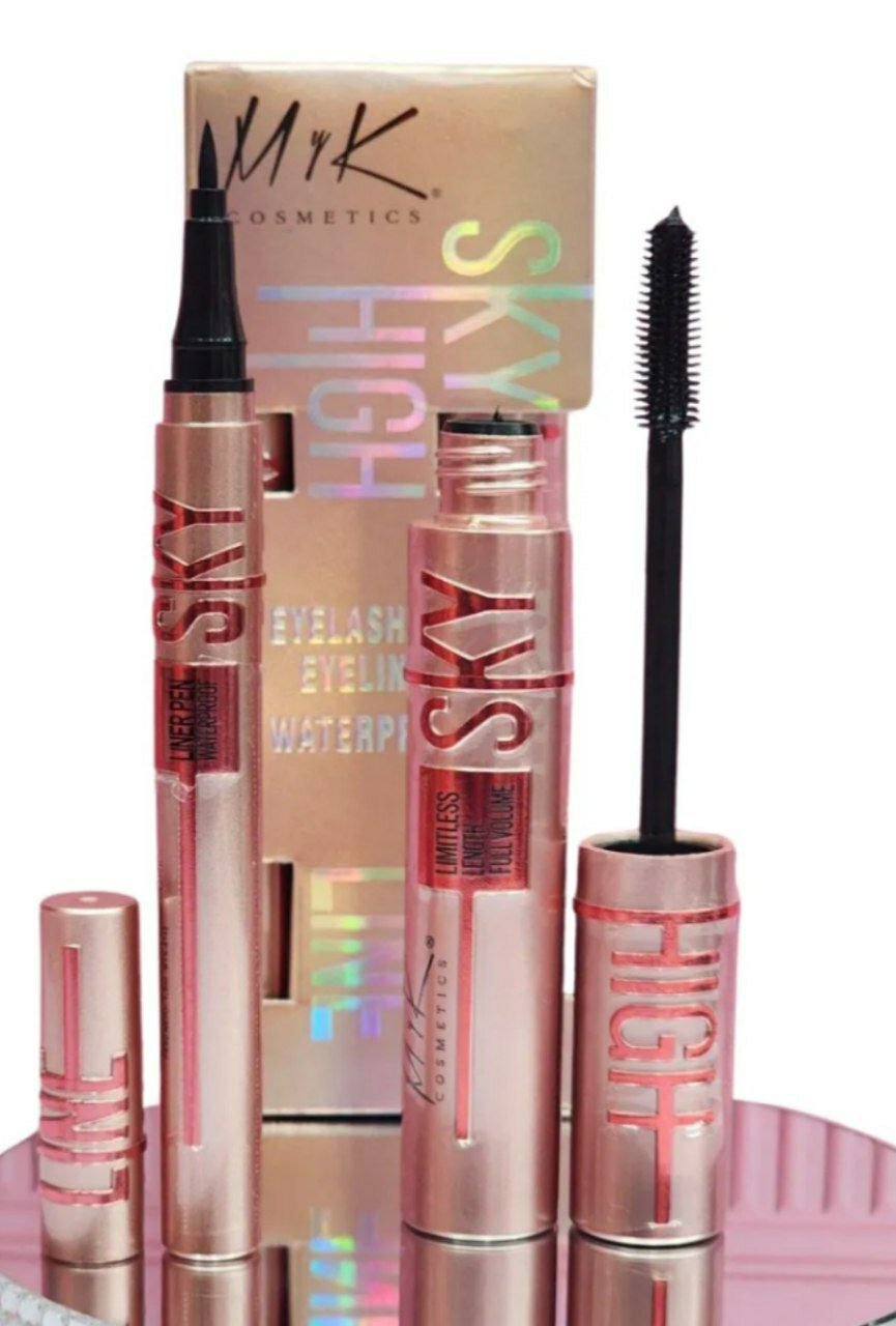 Тушь и падвотка 2 в 1 от Sky high набор, длинные ресницы и острый взгляд