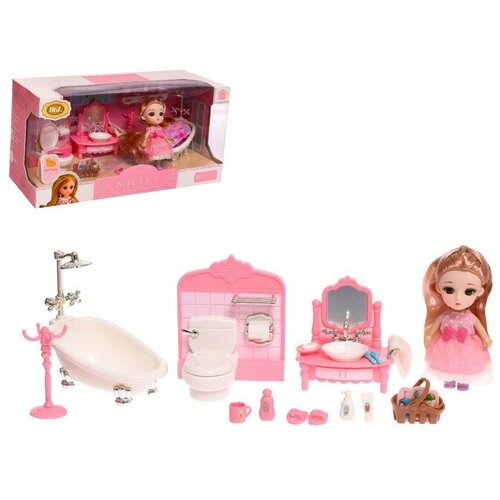 Набор игровой «Дом Алисы» с мебелью и аксессуарами игровой набор куклы 12 см с домом и аксессуарами veld co