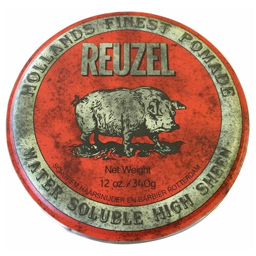 REUZEL Помада Holland Finest Pomade Water soluble High sheen, средняя фиксация, 340 мл reuzel глина hollands finest pomade clay matte средняя фиксация 340 мл