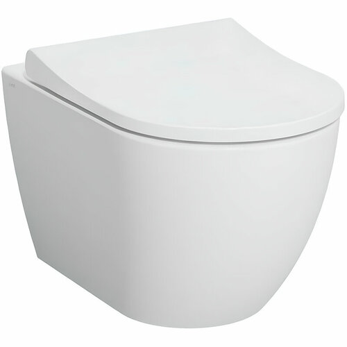 VitrA Унитаз подвесной VitrA Mia Round 7510B003-0075 безободковый, с микролифтом