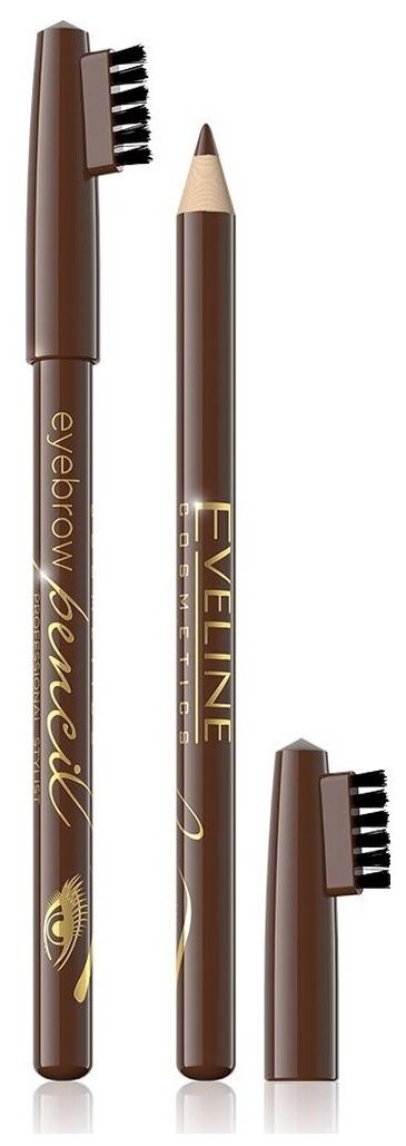 Eveline Cosmetics Карандаш для бровей Eyebrow pencils, оттенок soft brown