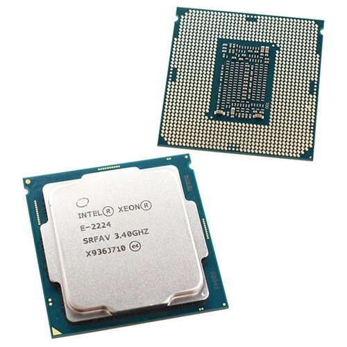 Процессор Intel Xeon E-2224 LGA1151 v2, 4 x 3400 МГц, OEM