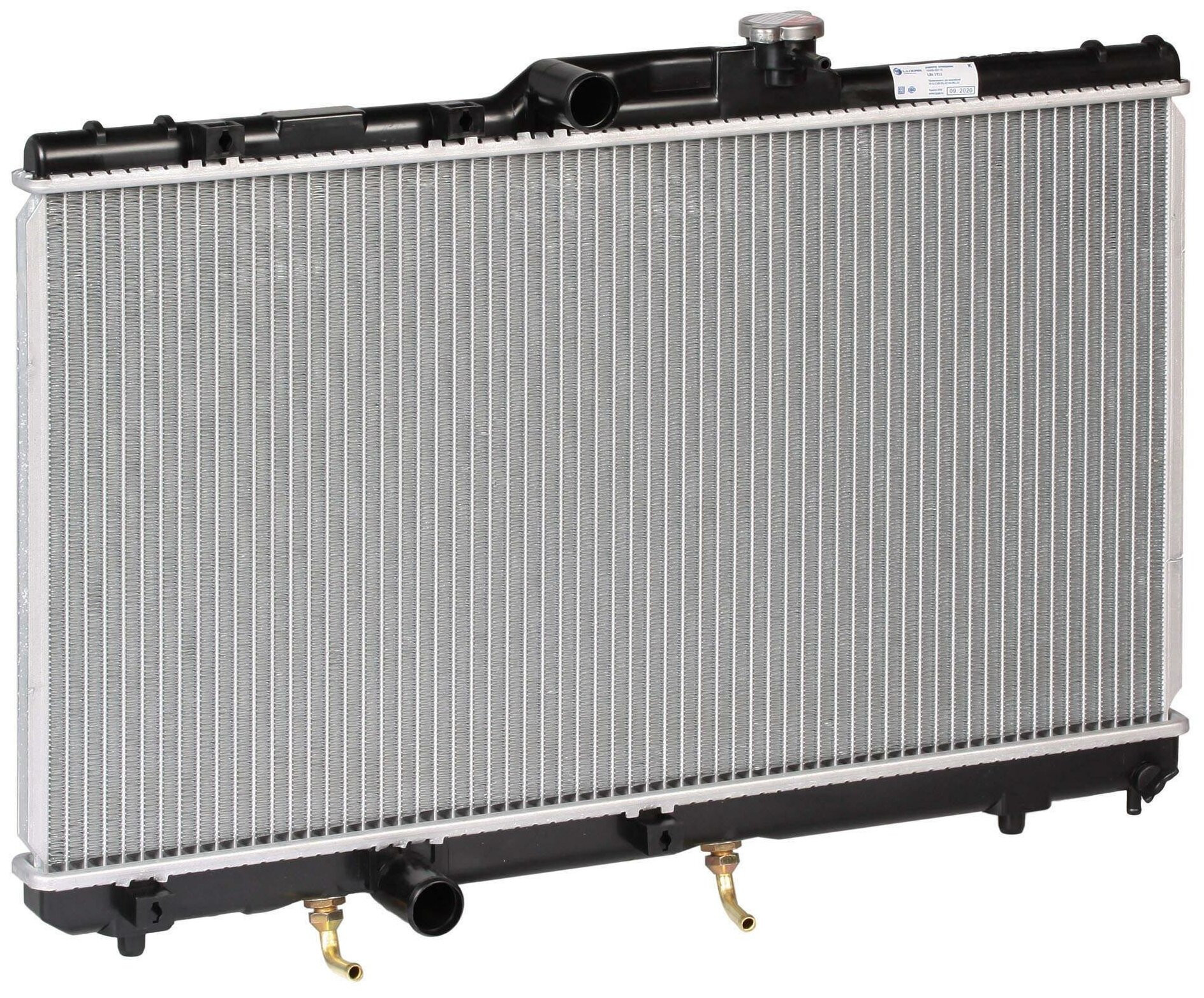 Радиатор охлаждения для автомобилей Toyota Corolla E100 (91-)/Corolla E110 (95-) AT LUZAR