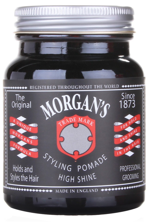 Morgans Помада Styling Pomade High Shine/ Firm Hold, сильная фиксация, 100 мл