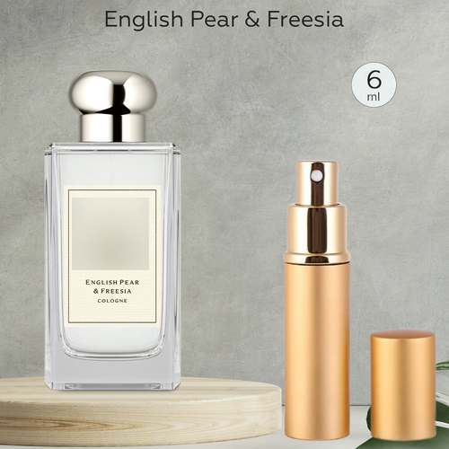 Gratus Parfum English Pear Freesia духи женские масляные 6 мл (спрей) + подарок