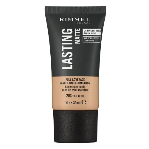 Rimmel Тональный мусс Lasting Matte Foundation, 30 мл, оттенок: 010 Warm Porcelain