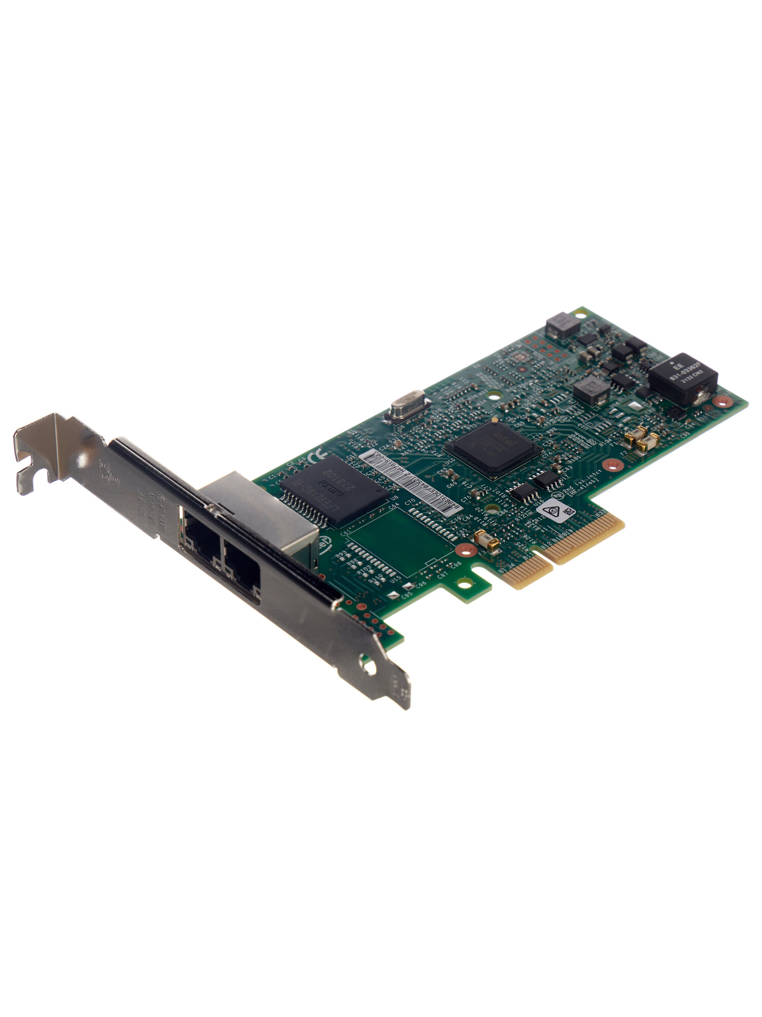 Сетевая Карта Intel I350-T2 Dual Two RJ45 Gigabit Ports Server Adapter PCI-E , I350T2v2BLK