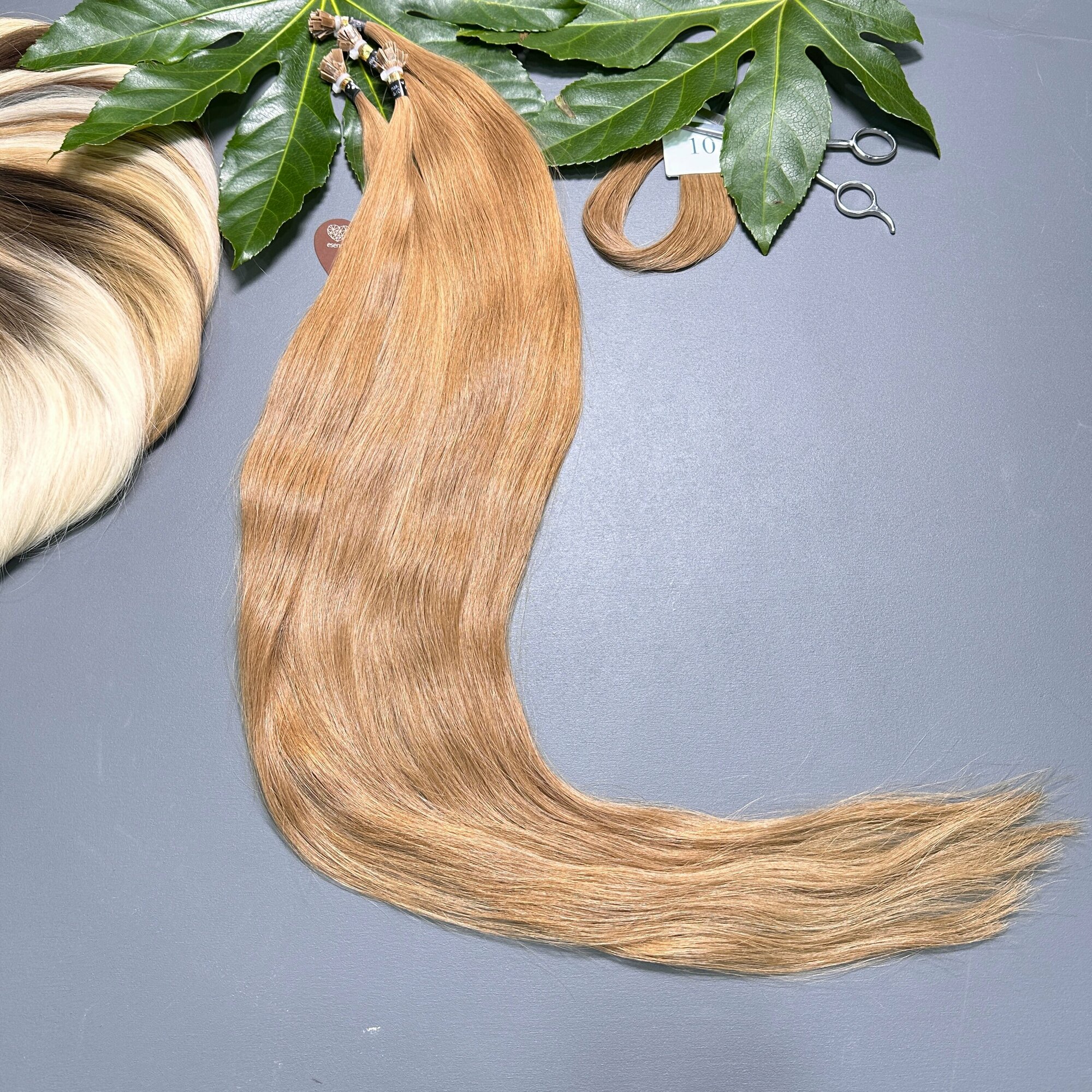 Волосы Belli Capelli славянские люкс на классической капсуле 70-75 см №10 (25 капсул)
