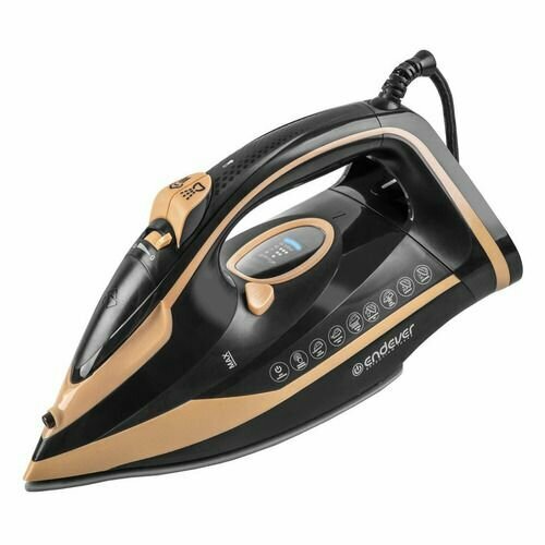 Утюг Endever Delta-226 2400Вт черный 90355 322000₽