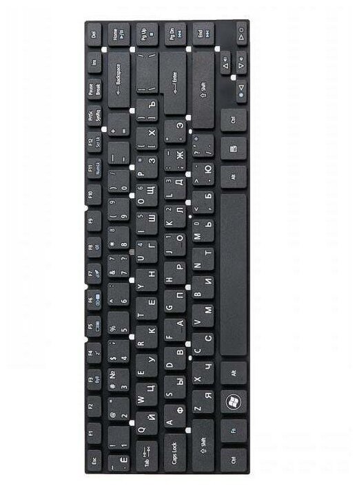 Клавиатура RocknParts для ноутбука Acer Aspire Гор. Enter KB. I140A.284
