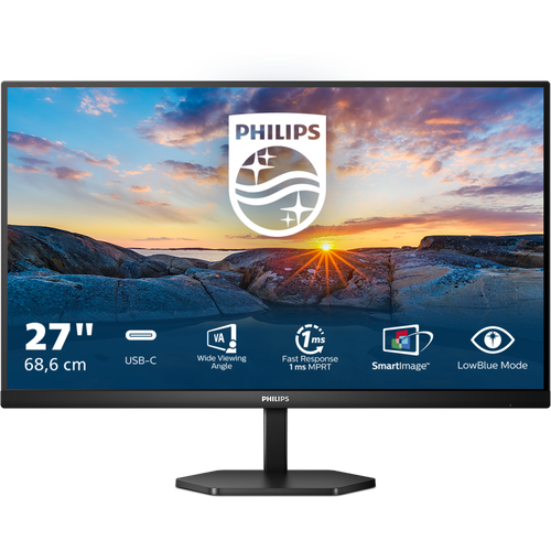 Монитор PHILIPS 3000 series 27E1N3300A 27, черный