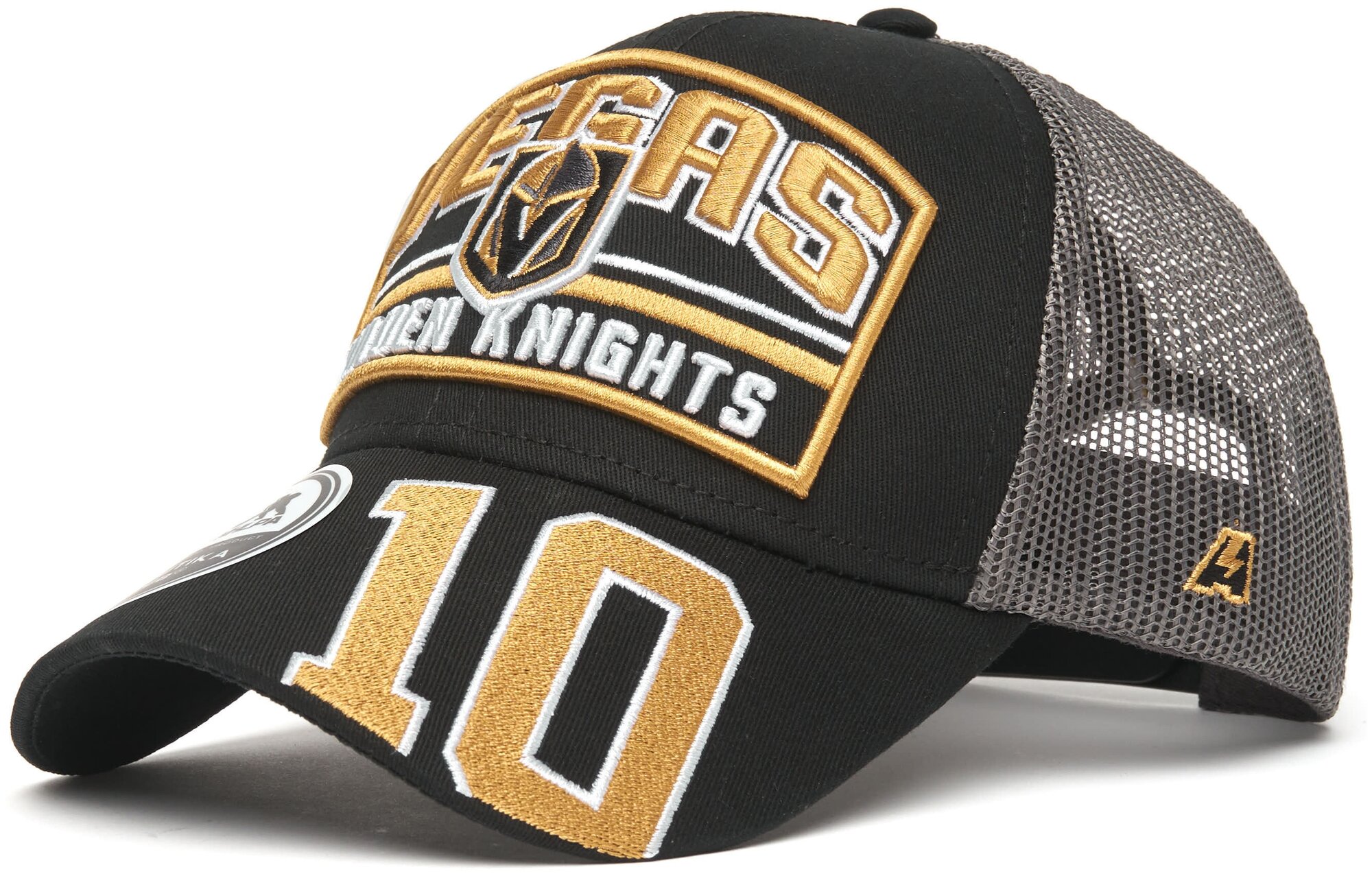 Бейсболка мужская с сеткой NHL Vegas Golden Knights № 10 Atributika & Club 