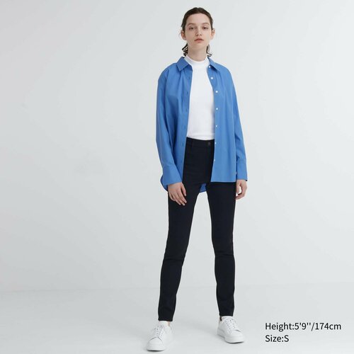 Брюки леггинсы  Uniqlo, размер L, черный