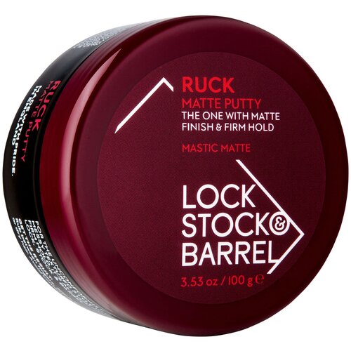 Паста для волос Lock Stock  Barrel Мастика матовая для пластичности, массы и текстуры волос Ruck Matte Putty 100 г