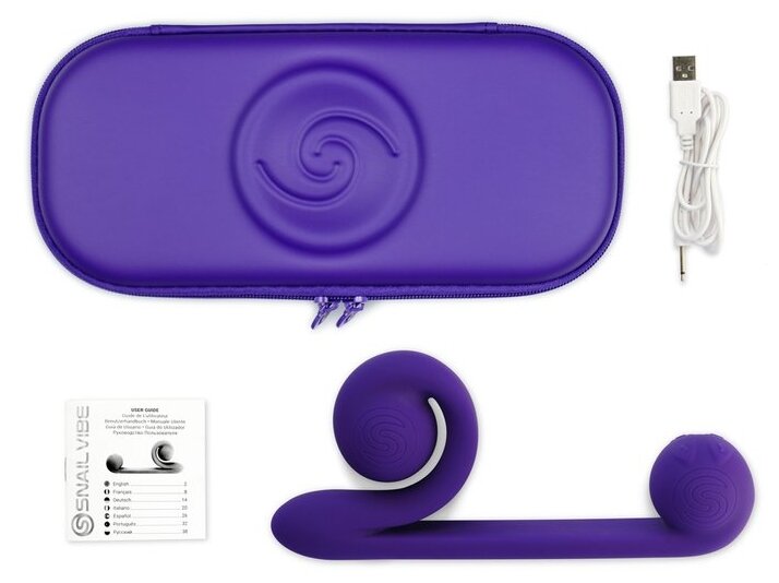 Snail Вибратор силиконовый Snail Vibe 24 см, розовый — купить в ...