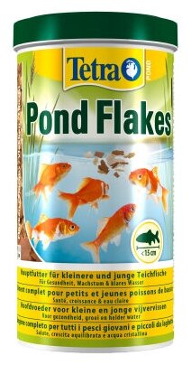 Tetra Pond Flakes корм для прудовых рыб в хлопьях, 1 л - фотография № 6