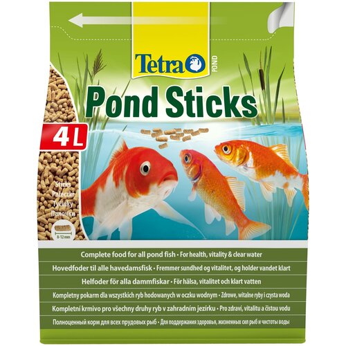 Корм для прудовых рыб Tetra Pond Sticks, 4л