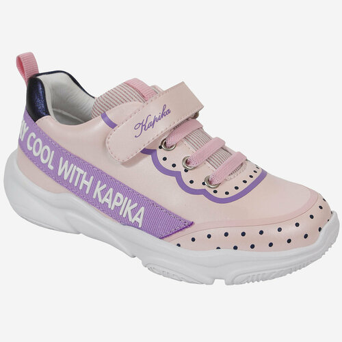 фото Полуботинки kapika, размер 34, розовый