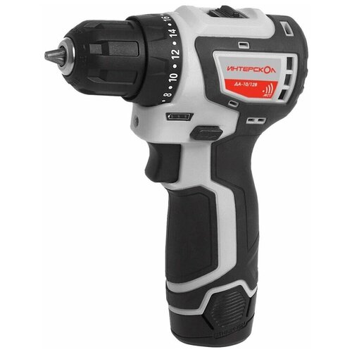 Дрель-шуруповерт аккумуляторная бесщеточная Интерскол ДА-1012В минимакс 6871270 555000₽