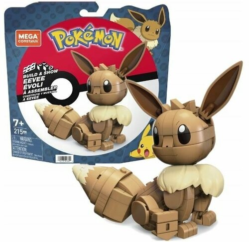 Конструктор Покемон Иви Mattel Mega Construx Pokemon Evee, 215 элементов