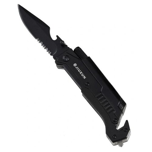 фото Складной нож xiaomi jiuxun tools ninety outdoor folding knife 7в1, чёрный