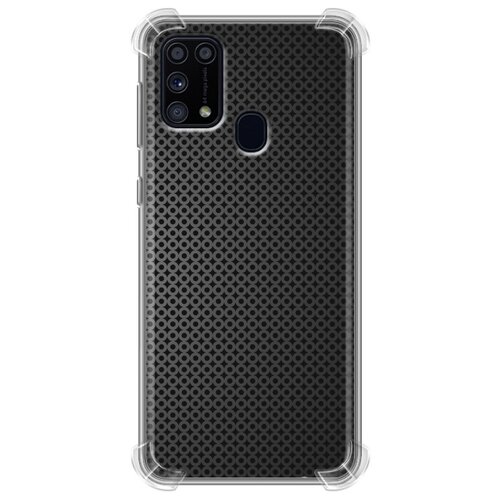 фото Дизайнерский силиконовый с усиленными углами чехол для samsung galaxy m31 металл 100gadgets