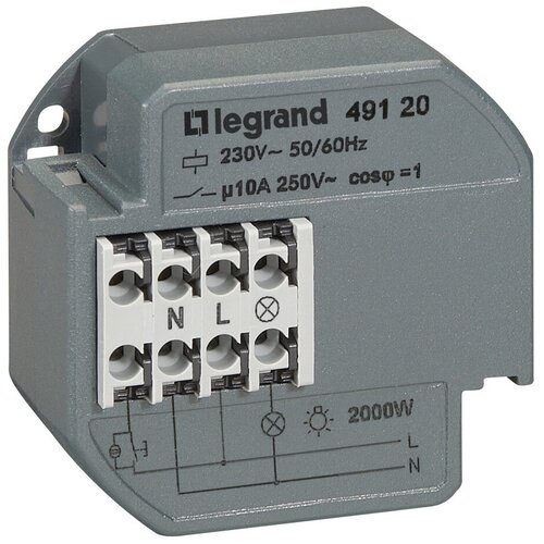 импульсное реле legrand 412408 16 а 230 в Импульсное реле Legrand 049120 10 А 230 В