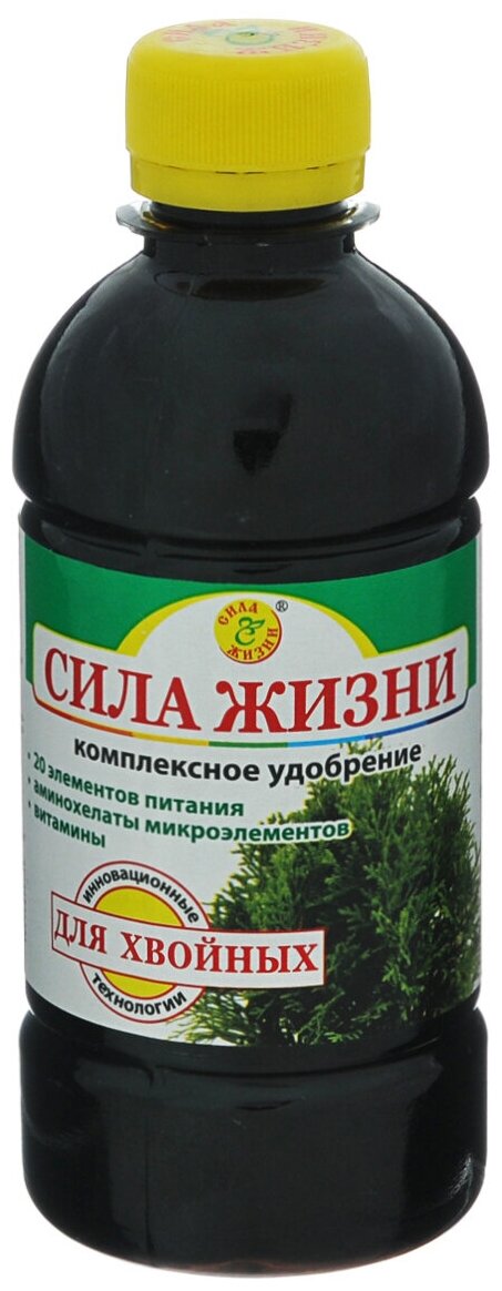 Сила жизни комплексное удобрение для хвойных 300 мл
