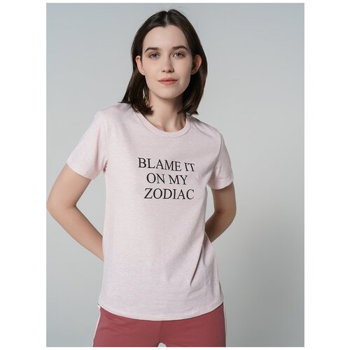фото Футболка с кор.рукавом твое 78951 размер xl, светло-розовый меланж, women