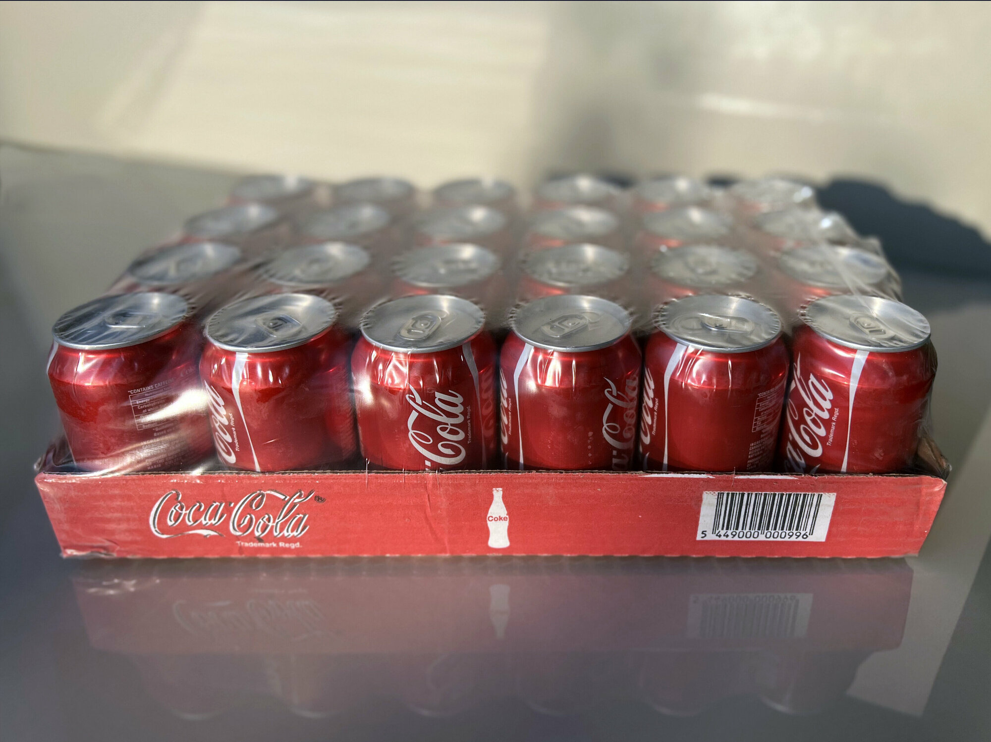 Coca-cola ORIGINAL 0.3 l, металлическая банка, 24 шт - фотография № 6